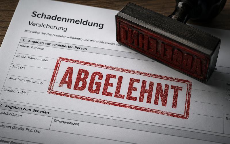 Häufige Gründe für abgelehnte Versicherungsleistungen